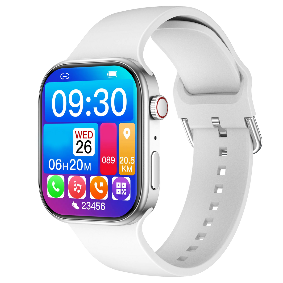 Smartwatch P98 com Chamadas Bluetooth e Ecrã HD de 1,83″