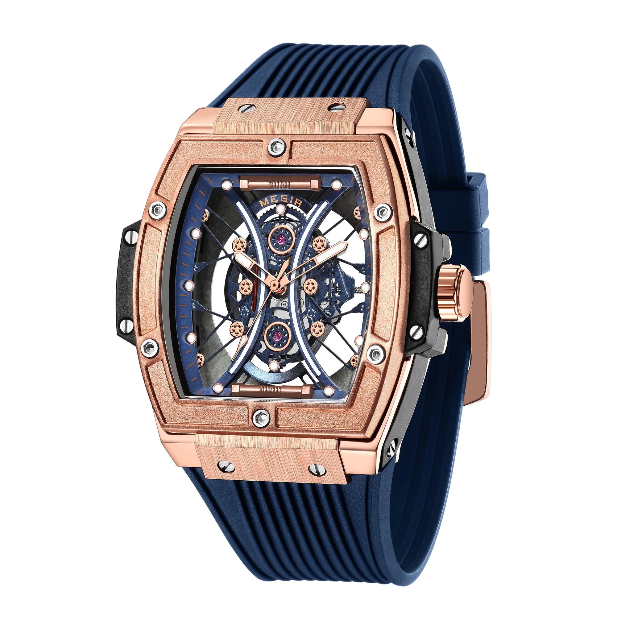 Relógio Masculino MEGIR 8109 Cronógrafo Desportivo Resistente à Água
