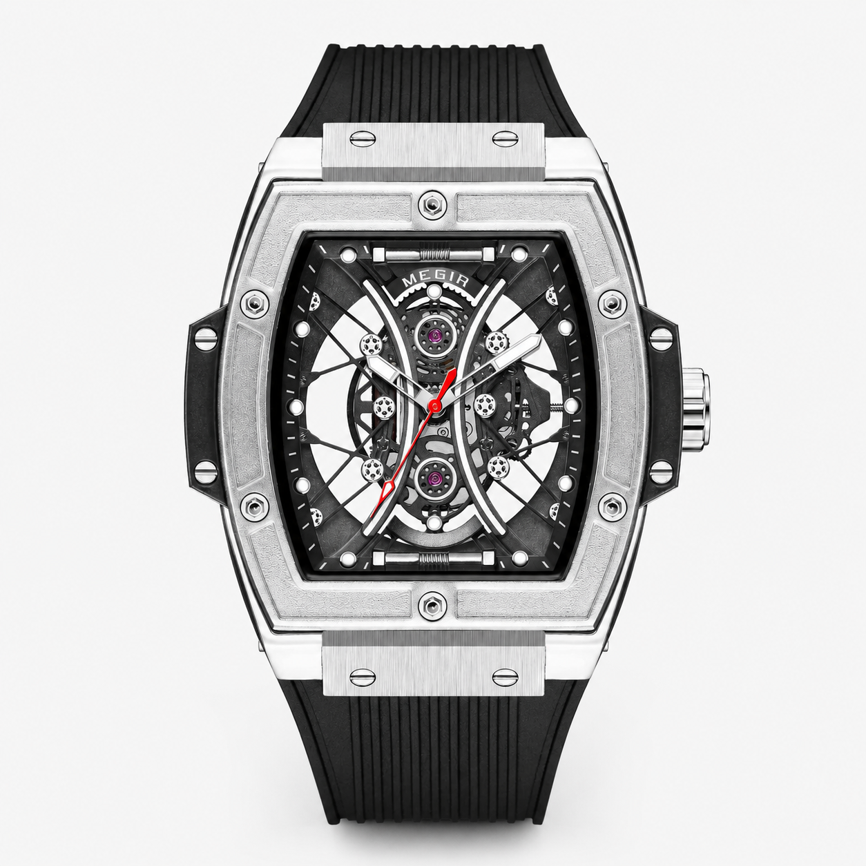 Relógio Masculino MEGIR 8109 Cronógrafo Desportivo Resistente à Água