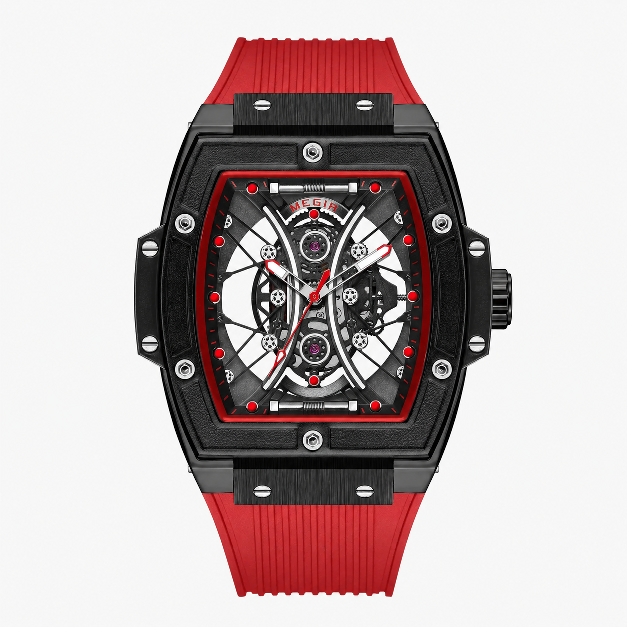 Relógio Masculino MEGIR 8109 Cronógrafo Desportivo Resistente à Água
