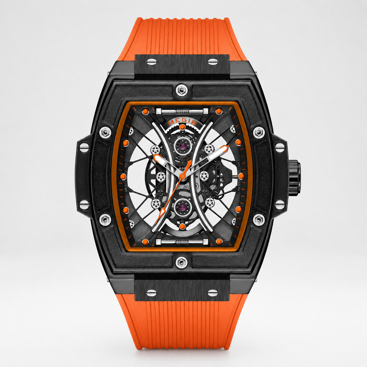 Relógio Masculino MEGIR 8109 Cronógrafo Desportivo Resistente à Água