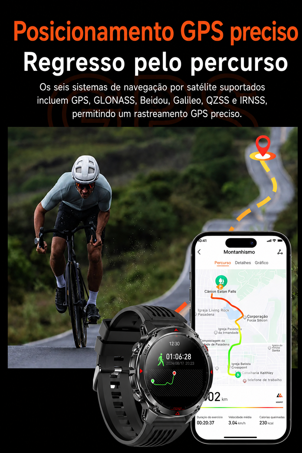 ESTG HT37 Outdoor – Smartwatch Desportivo by Frazione