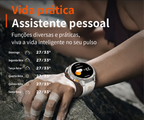 ESTG HT33 Outdoor – Smartwatch com Lanterna LED by Frazione