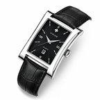 WWOOR 8017 Classic – Relógio Quartz em Pele