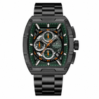 NAVIFORCE Chrono Tonneau 8066 – Relógio em Aço