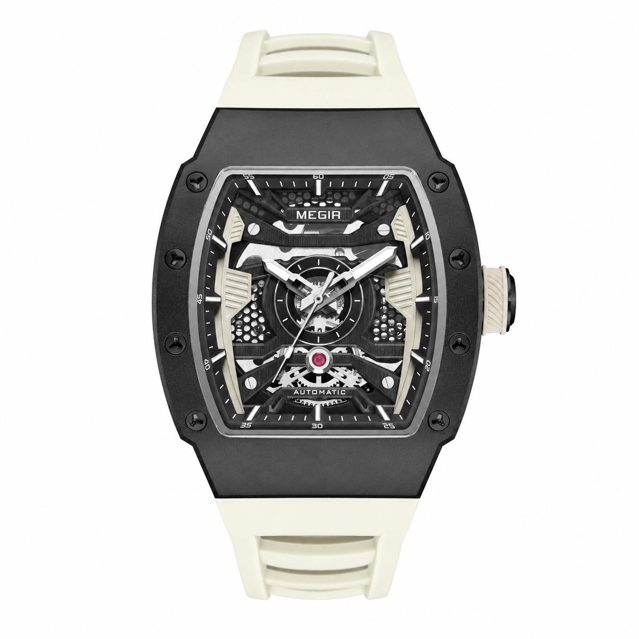 MEGIR Skeleton Automatic 8604 – Relógio Masculino