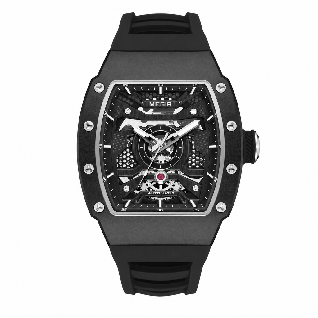 MEGIR Skeleton Automatic 8604 – Relógio Masculino