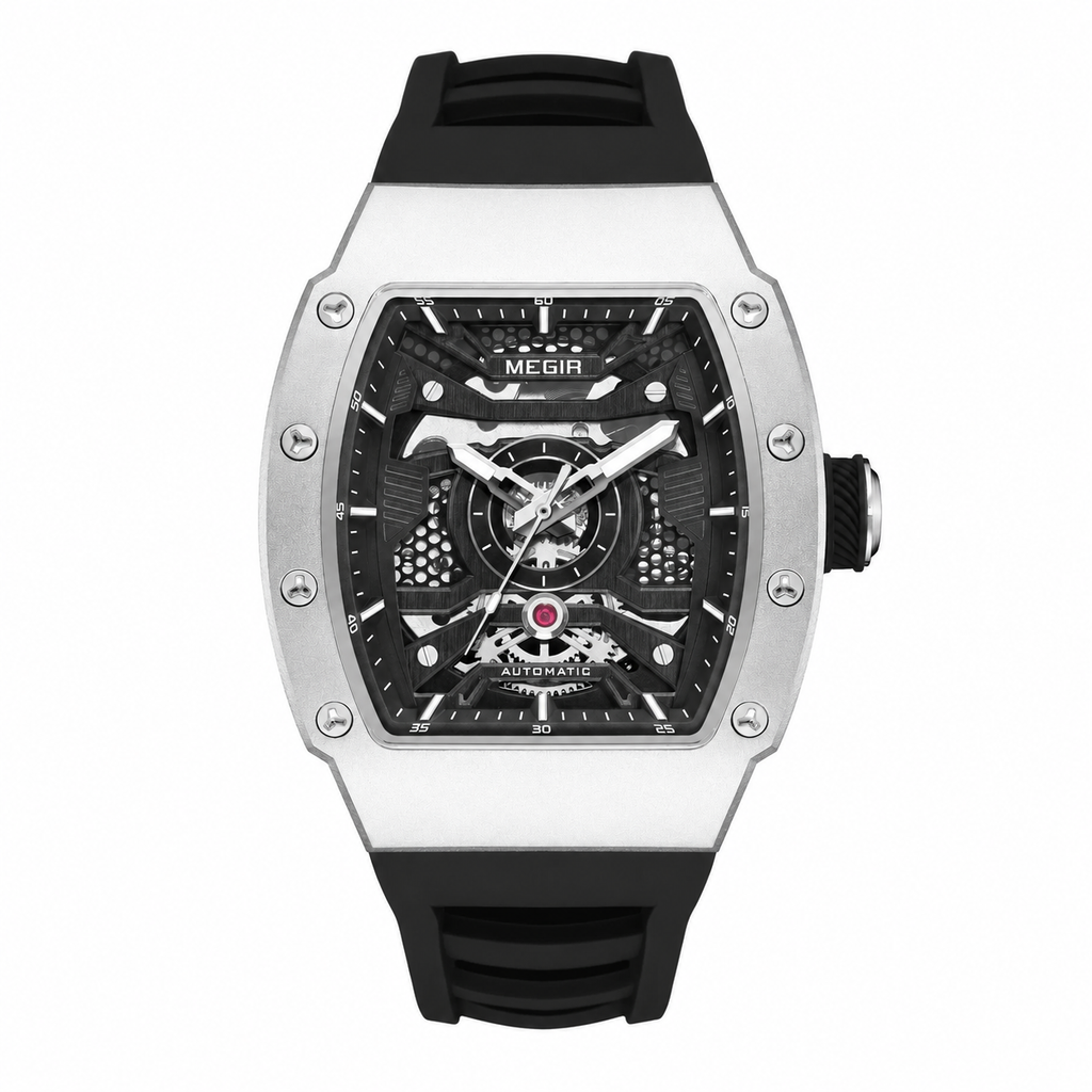 MEGIR Skeleton Automatic 8604 – Relógio Masculino