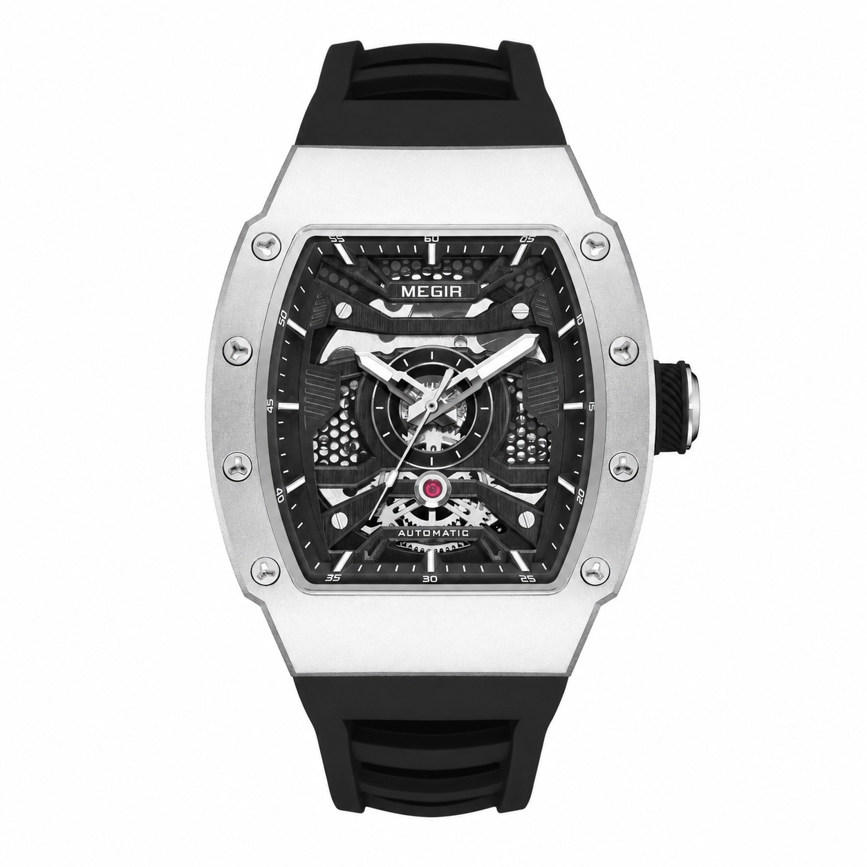 MEGIR Skeleton Automatic 8604 – Relógio Masculino