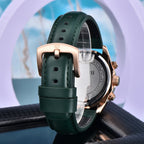 Relógio Cronógrafo BY-5171 com Bracelete em Pele