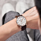 PAGANI DESIGN PD1790 Automático – Vidro Safira e Bracelete em Pele