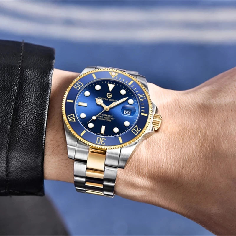 PAGANI DESIGN Diver Automatic – Relógio Mecânico em Aço