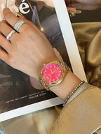 Relógio Feminino Swiss Luxury – Elegância Brilhante
