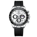 POEDAGAR 629 Chrono Sport | Silicone · Luminoso · Data