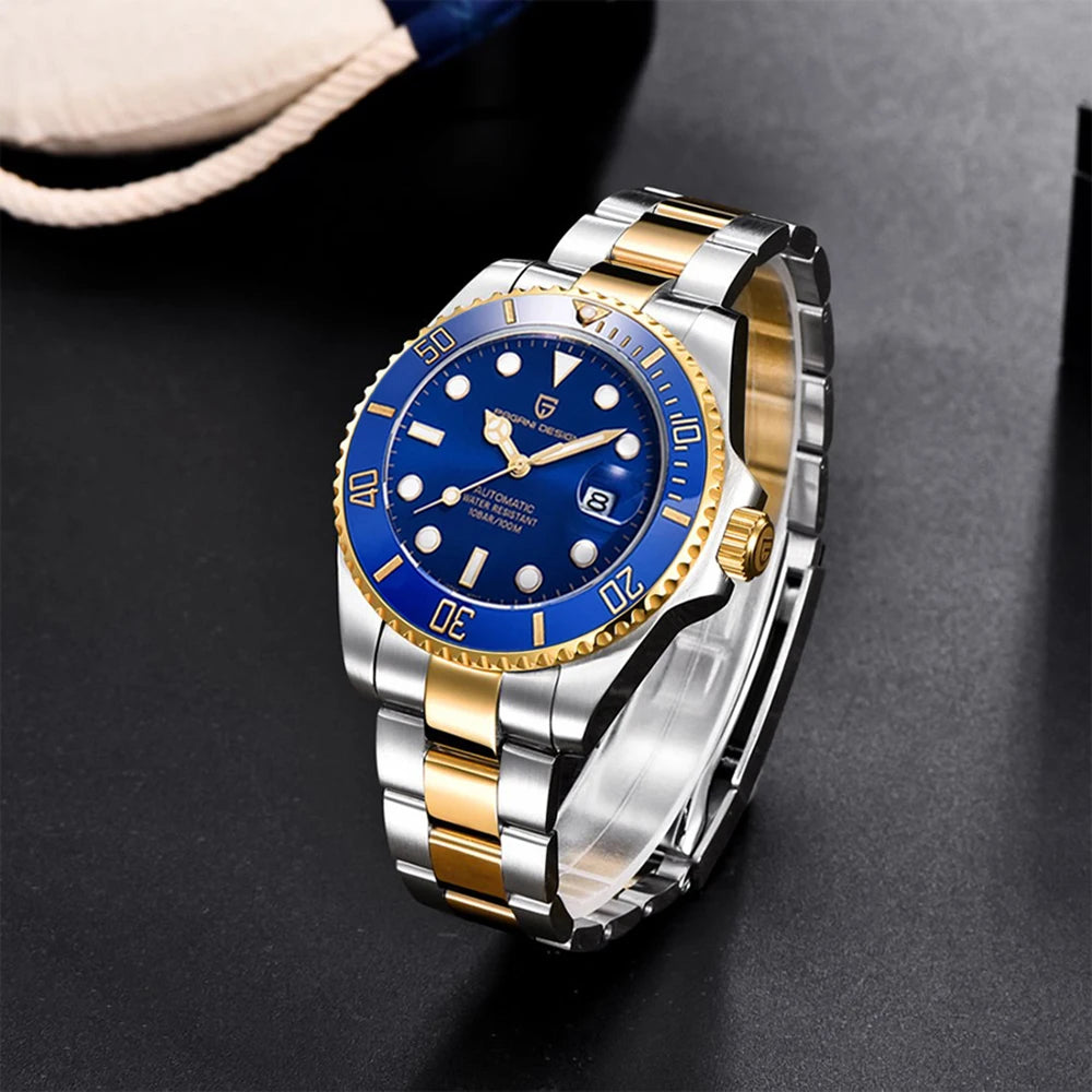 PAGANI DESIGN Diver Automatic – Relógio Mecânico em Aço
