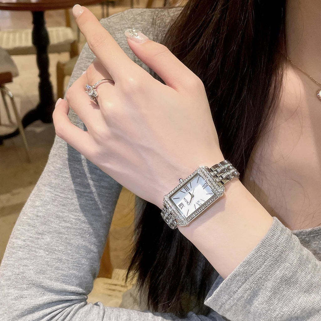 Relógio Feminino CILOA Square – Luxo Minimalista