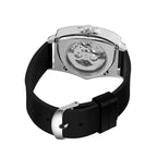 T-WINNER 8243B — Relógio Automático Skeleton com Pulseira em Borracha
