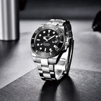 PAGANI DESIGN Diver Automatic – Relógio Mecânico em Aço