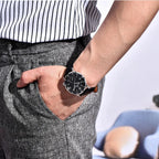 PAGANI DESIGN PD1790 Automático – Vidro Safira e Bracelete em Pele